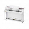 Casio AP-750WE - Piano numérique meuble blanc 88 touches mécanique à marteaux hybride Berlin Grand developpé par C. Bechstein