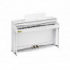 Casio AP-750WE - Piano numérique meuble blanc 88 touches mécanique à marteaux hybride Berlin Grand developpé par C. Bechstein