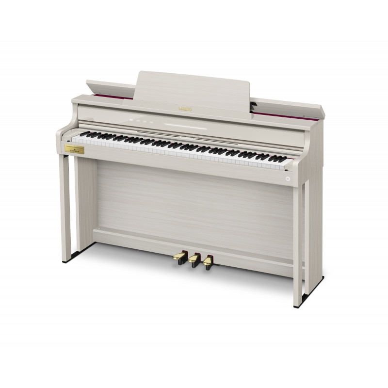 Casio AP-750GB - Piano numérique meuble beige 88 touches mécanique à marteaux hybride Berlin Grand developpé par C. Bechstein