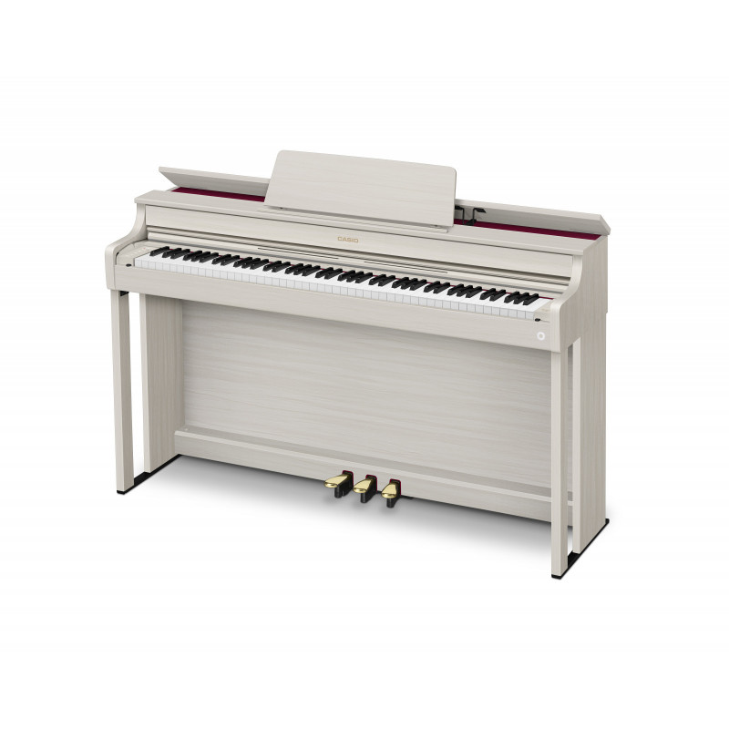Casio AP-300GB - Piano numérique meuble beige 88 touches toucher ivoire et ébène mecanisme à marteaux