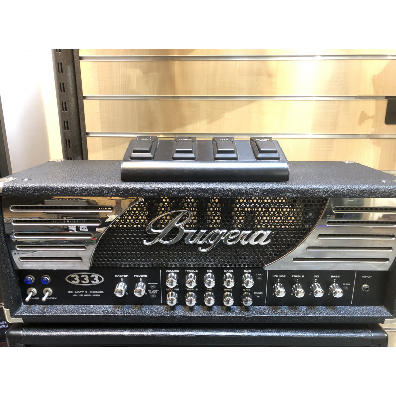 Tête d'ampli Bugera 333 120w + footswitch 