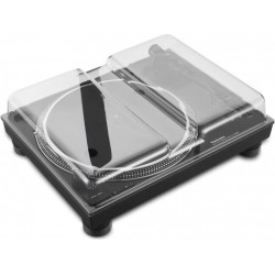 Decksaver DS-SL1200 - Capot de protection transparent pour platine vinyle Technics SL1200/SL1210 et Pioneer PLX-1000
