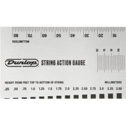 Dunlop DGT04 - Action Gauge réglette d'action pour basse et guitare