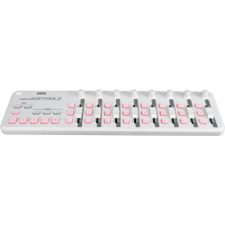 Korg NANOKONTROL2-WH - Contrôleur MIDI USB 8 faders et 8 potentiomètres blanc