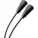 K&M 12259 - Lampe de pupitre 2 bras 2 Leds avec batterie