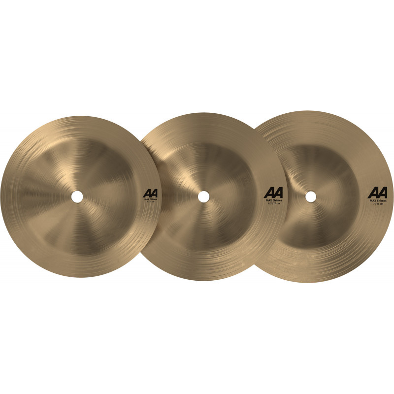 Sabian 206303MP - Set 3 cymbales mini china AA Max Bell chime set 6-6,5-7"