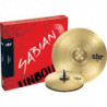 Sabian SBR5002 - Pack harmonique 2 cymbales SBR Hi-Hat 14 et Crash-Ride 18