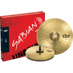 Sabian SBR5001 - Pack harmonique First 2 cymbales SBR Hi-Hat 13 et Crash 14"