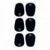 BG A10L - Protège-becs larges noirs 0,8 mm (6 pcs)