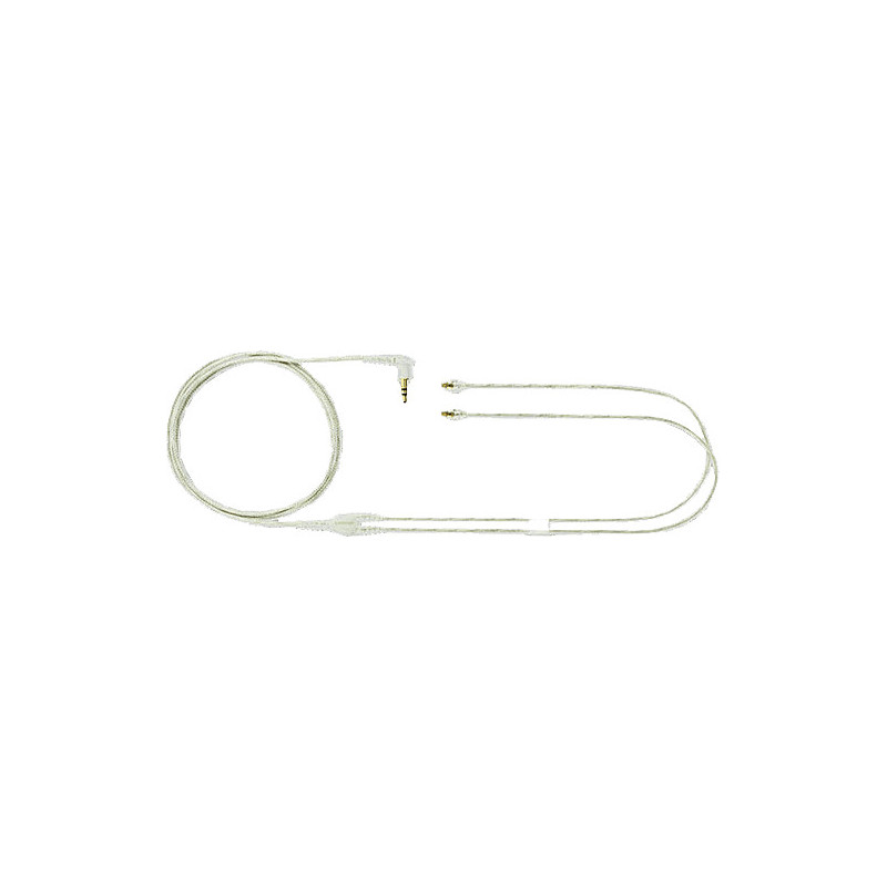 Shure EAC64CL - Câble transparent pour intra-auriculaires SE215 à SE535