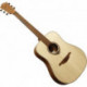 Lâg TL70D-NAT - Guitare Dreadnought Gaucher Naturelle Table Epicéa Massif