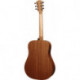 Lâg TL70D-NAT - Guitare Dreadnought Gaucher Naturelle Table Epicéa Massif