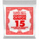 Ernie Ball 1015 - Corde .015 acier plein pour guitare electrique