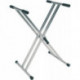 RTX RX40-T - Stand X double Master 4 titanium pour piano et clavier