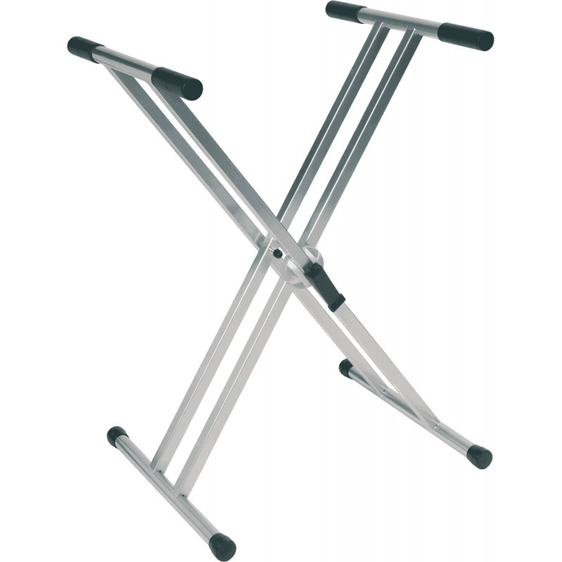 RTX RX40-T - Stand X double Master 4 titanium pour piano et clavier