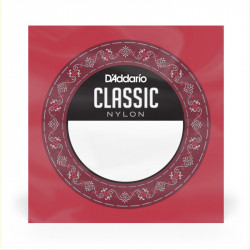 D'Addario J27H06 - Corde de MI 6 grave Student tension forte pour guitare classique