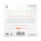 D'Addario XSAPB1047 - Jeu de cordes XS phosphore bronze Custom Light 10-47 pour guitare acoustique