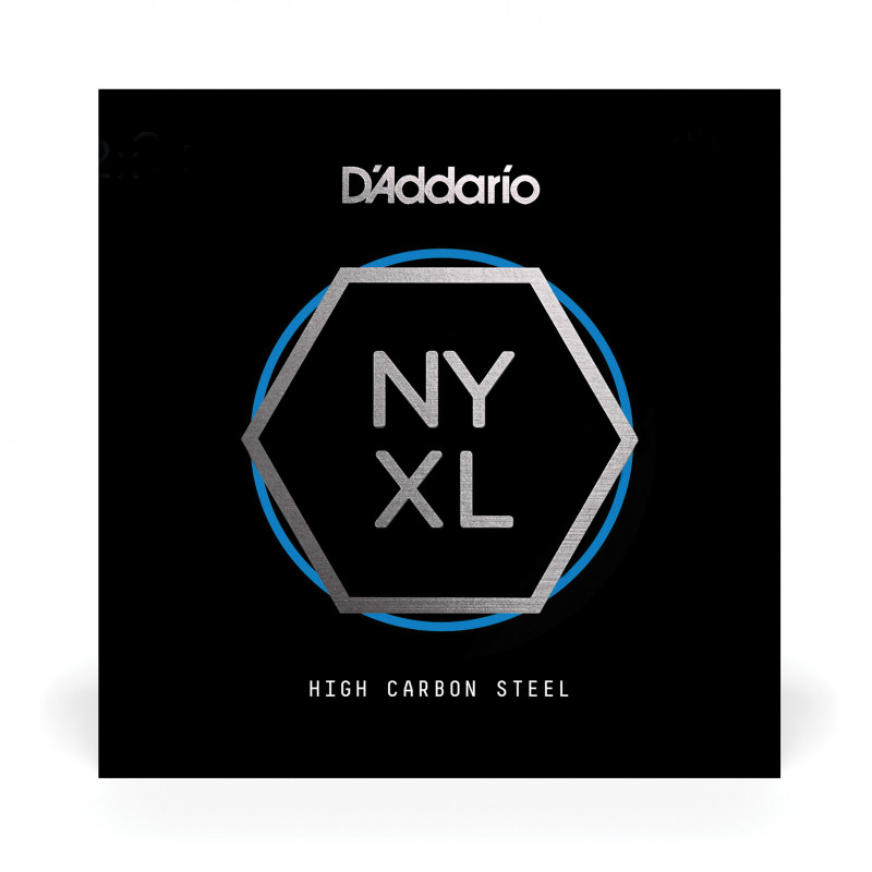 D'Addario NYS009 - Corde seule NYXL acier pur .009 pour guitare