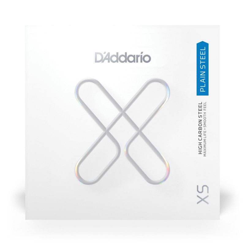 D'Addario XSPL010 - Corde seule XS en acier enrichi carbone .010 pour guitare