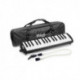 Stagg MELOSTA32 BK - Mélodica noir en plastique 32 touches housse noir