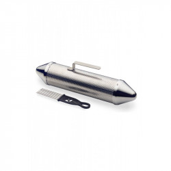 Stagg GUSM-15 - Guiro en métal 15" avec gratteur