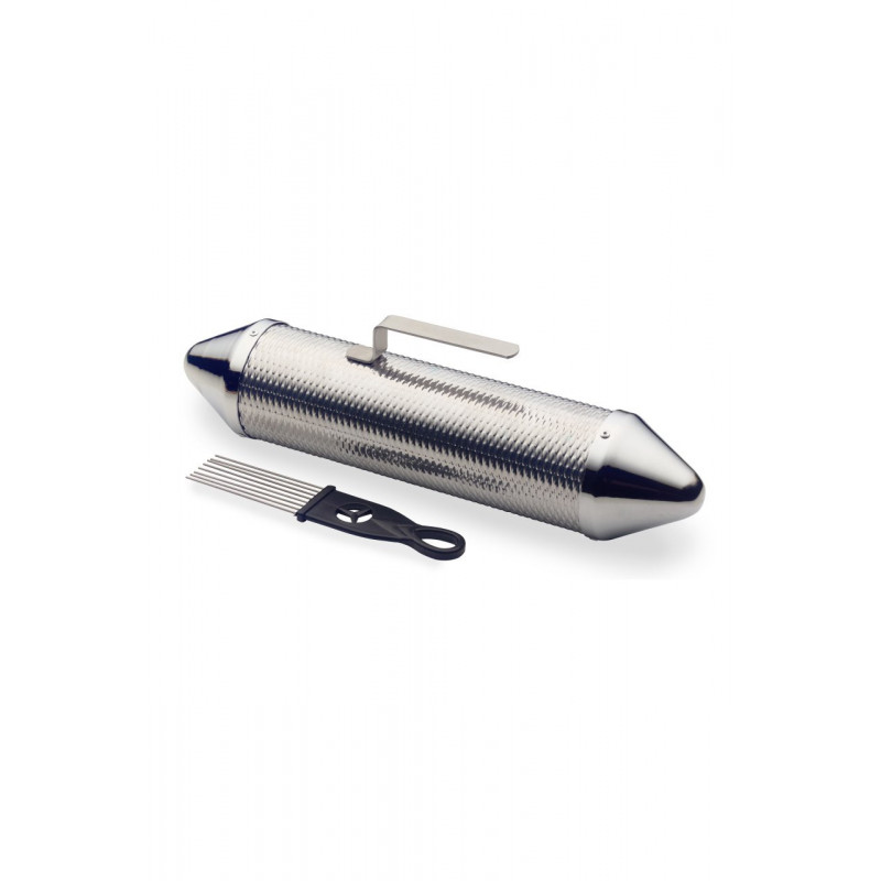 Stagg GUSM-15 - Guiro en métal 15" avec gratteur