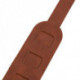 Prodipe Guitars Sangle 65mm CUIR PLEINE FLEUR - Courroie marron doublée cuir