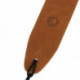 Prodipe Guitars Sangle 65mm 100% Cuir DAIM - Courroie doublée beige