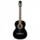 Prodipe Guitars PRIMERA 3/4 BK - Guitare classique 3/4 vernis noir brillant