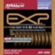 D'Addario EXP26 - Jeu de cordes Coated Phosphor Bronze 11-52 pour guitare acoustique