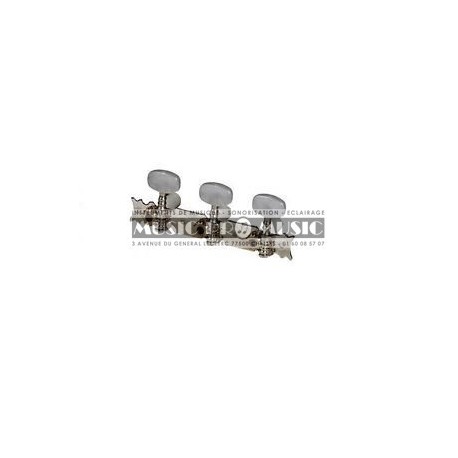 Fire and Stone 545210 - Mécaniques Chrome pour guitare classique