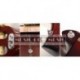 Loxx LOX127-50 - Straps locks noirs pour guitare acoustique