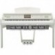 Yamaha CVP709PWH - Piano numérique arrangeur blanc laqué avec meuble